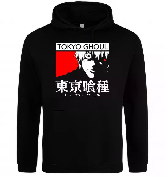 Женская толстовка (худи) Tokyo ghoul бк Черный фото