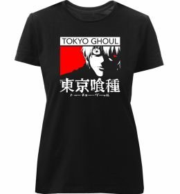 Жіноча преміум футболка Tokyo ghoul бк