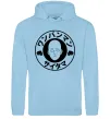 Жіноча толстовка (худі) One punch man circle ч Блакитний Жіноча толстовка (худі) One punch man circle ч Блакитний фото