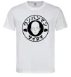 Мужская футболка One punch man circle ч Белый фото