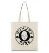Еко-сумка One punch man circle ч Бежевий фото