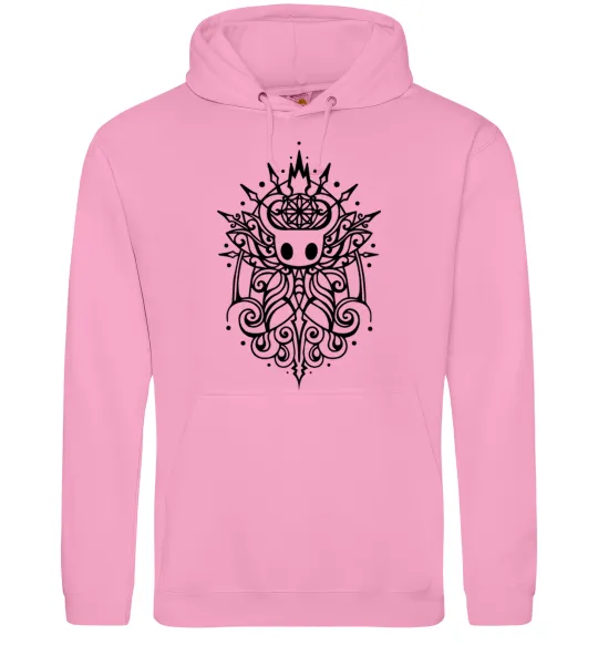 Женская толстовка (худи) hollow night завитки Розовый фото