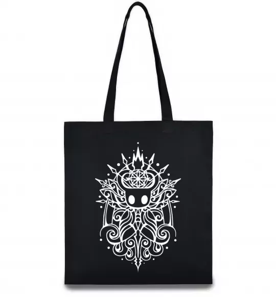 Эко-сумка hollow night завитки Черный фото