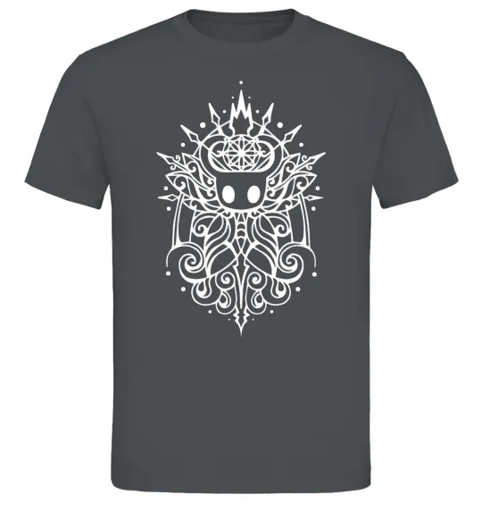 Мужская футболка hollow night завитки Графит фото