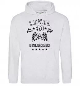 Мужская толстовка (худи) August 1985 40 years of being Awesome Песочный фото