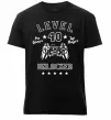 Чоловіча преміум футболка Level 40 Чорний фото