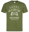 Чоловіча футболка Level 40 Оливковий фото