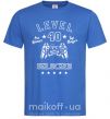 Мужская футболка Level 40 Ярко-синий фото