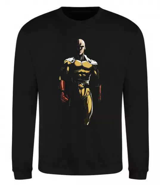 Свитшот One punchman silhouette Черный фото