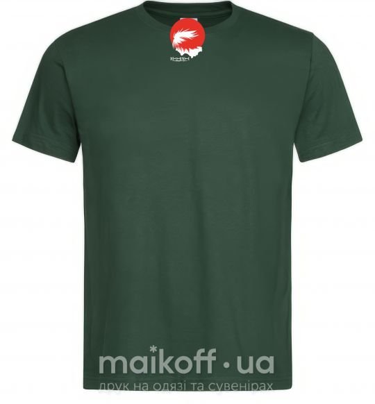 Мужская футболка Тетрадь смерти Эл Темно-зеленый фото