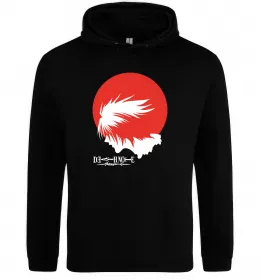 Женская толстовка (худи) Зошит смерті Ел Черный фото