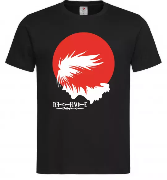 Чоловіча футболка Зошит смерті Ел Чорний фото