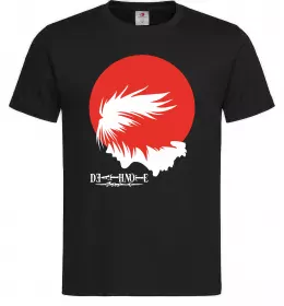 Мужская футболка Зошит смерті Ел Черный фото