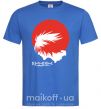 Чоловіча футболка Тетрадь смерти Эл Яскраво-синій фото