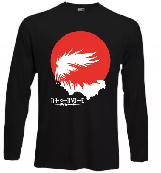 Лонгслив Зошит смерті Ел Черный фото