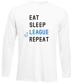 Лонгслів eat sleep league repeat