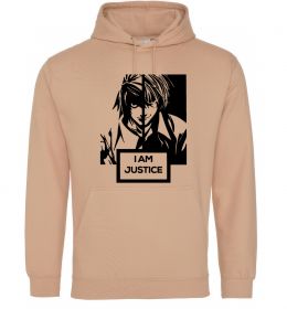 Жіноча толстовка (худі) death note L i am justice