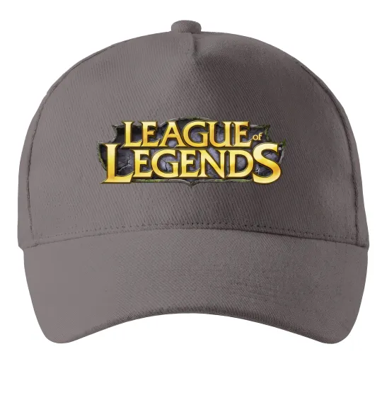 Кепка League of legends logo Сірий фото