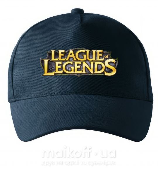 Кепка League of legends logo Темно-синій фото