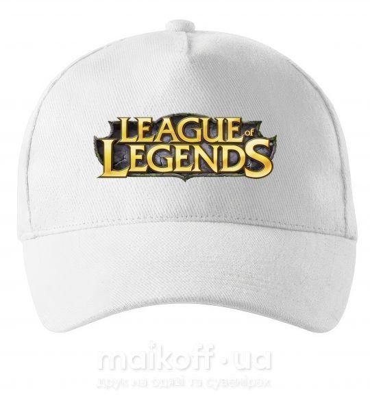 Кепка League of legends logo Білий фото