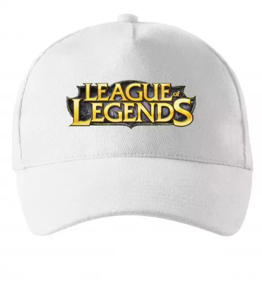 Кепка League of legends logo Білий фото