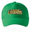 Кепка League of legends logo Зеленый фото