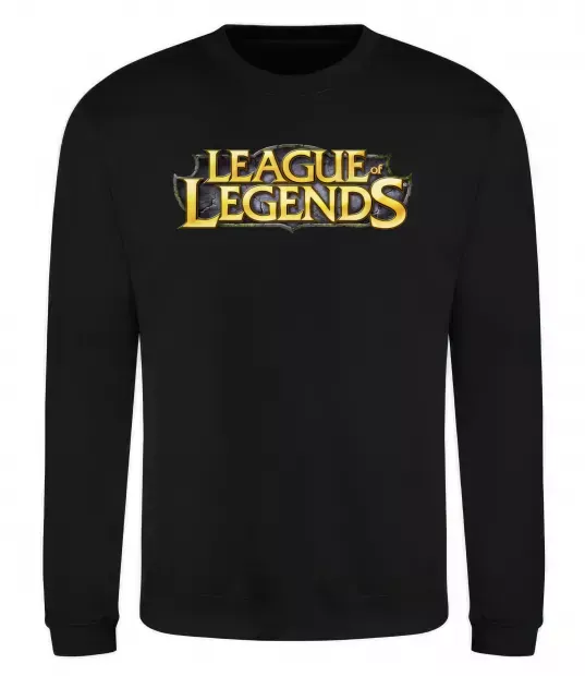 Світшот League of legends logo Чорний фото