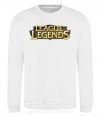 Світшот League of legends logo Білий фото