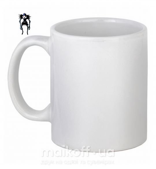 Чашка керамическая Рюк Тетрадь Смерти Белый фото
