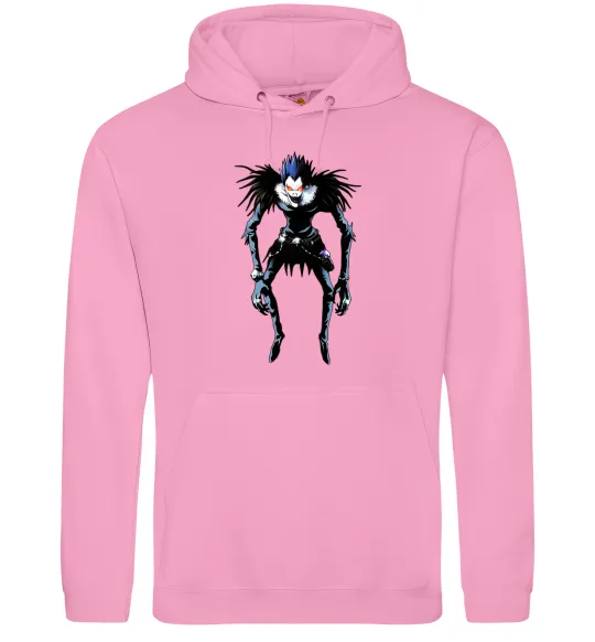 Чоловіча толстовка (худі) Рюк Зошит Смерті Рожевий фото