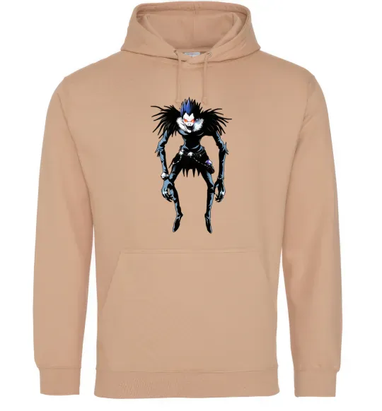 Жіноча толстовка (худі) Рюк Зошит Смерті Пісочний фото