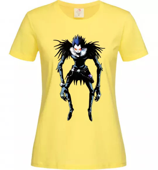 Женская футболка Рюк Зошит Смерті Лимонный фото