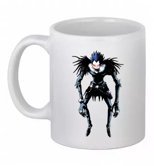 Чашка керамічна Рюк Зошит Смерті Білий фото