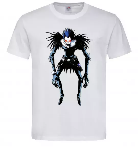 Чоловіча футболка Рюк Зошит Смерті Білий фото