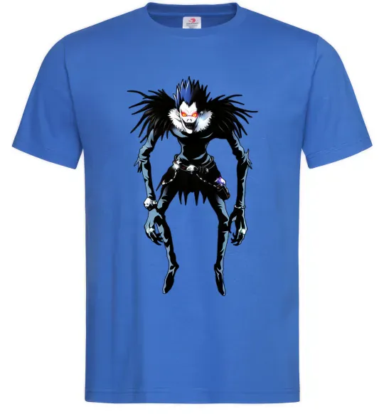 Чоловіча футболка Рюк Зошит Смерті Яскраво-синій фото