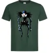 Чоловіча футболка Рюк Зошит Смерті Темно-зелений Чоловіча футболка Рюк Зошит Смерті Темно-зелений фото