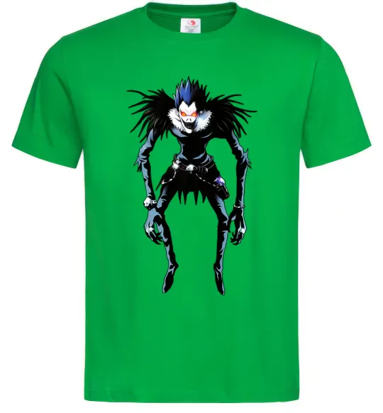 Чоловіча футболка Рюк Зошит Смерті Зелений фото