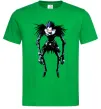 Чоловіча футболка Рюк Зошит Смерті Зелений Чоловіча футболка Рюк Зошит Смерті Зелений фото
