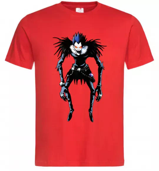 Чоловіча футболка Рюк Зошит Смерті Червоний фото