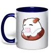 Чашка з кольоровою ручкою League of legends Poro Глибокий темно-синій Чашка з кольоровою ручкою League of legends Poro Глибокий темно-синій фото