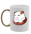 Чашка з кольоровою ручкою League of legends Poro Золото Чашка з кольоровою ручкою League of legends Poro Золото фото