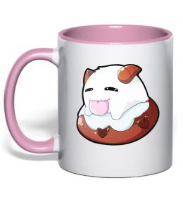 Чашка з кольоровою ручкою League of legends Poro Чашка з кольоровою ручкою League of legends Poro