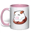 Чашка з кольоровою ручкою League of legends Poro Ніжно рожевий Чашка з кольоровою ручкою League of legends Poro Ніжно рожевий фото
