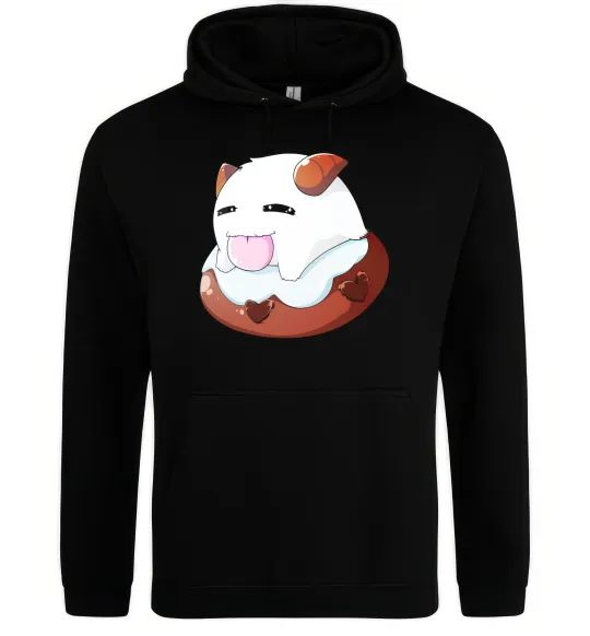 Женская толстовка (худи) League of legends Poro Черный фото