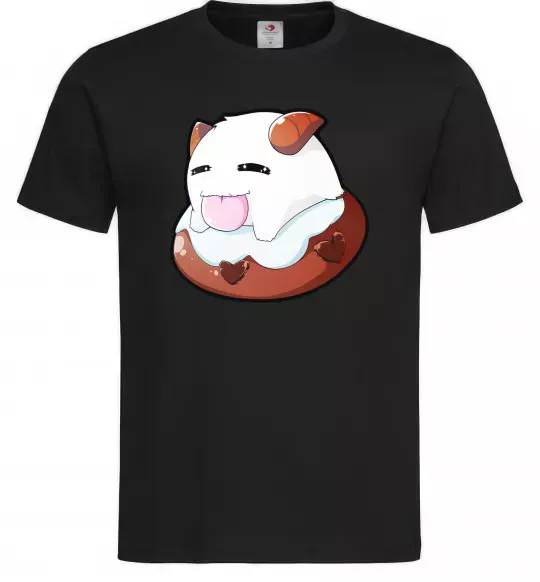 Мужская футболка League of legends Poro Черный фото
