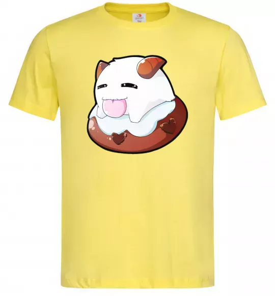 Мужская футболка League of legends Poro Лимонный фото