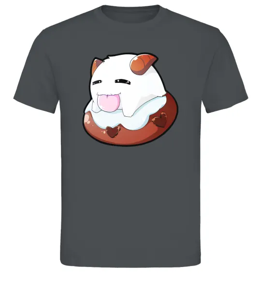 Мужская футболка League of legends Poro Графит фото