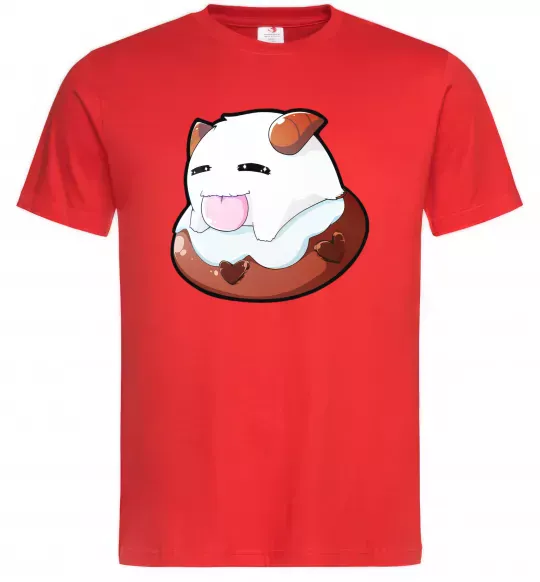Мужская футболка League of legends Poro Красный фото