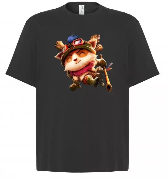 Футболка Оверсайз League of legends Teemo Чорний фото