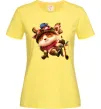 Женская футболка League of legends Teemo Лимонный фото
